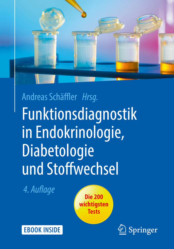 Cover: 9783662559130 | Funktionsdiagnostik in Endokrinologie, Diabetologie und...