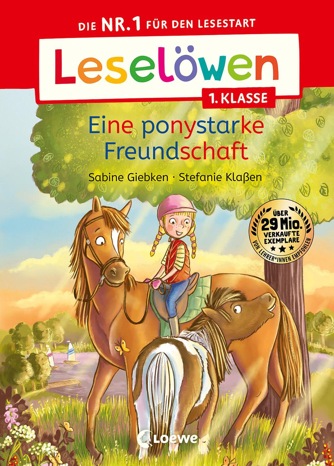 Cover: 9783743214354 | Leselöwen 1. Klasse - Eine ponystarke Freundschaft | Sabine Giebken