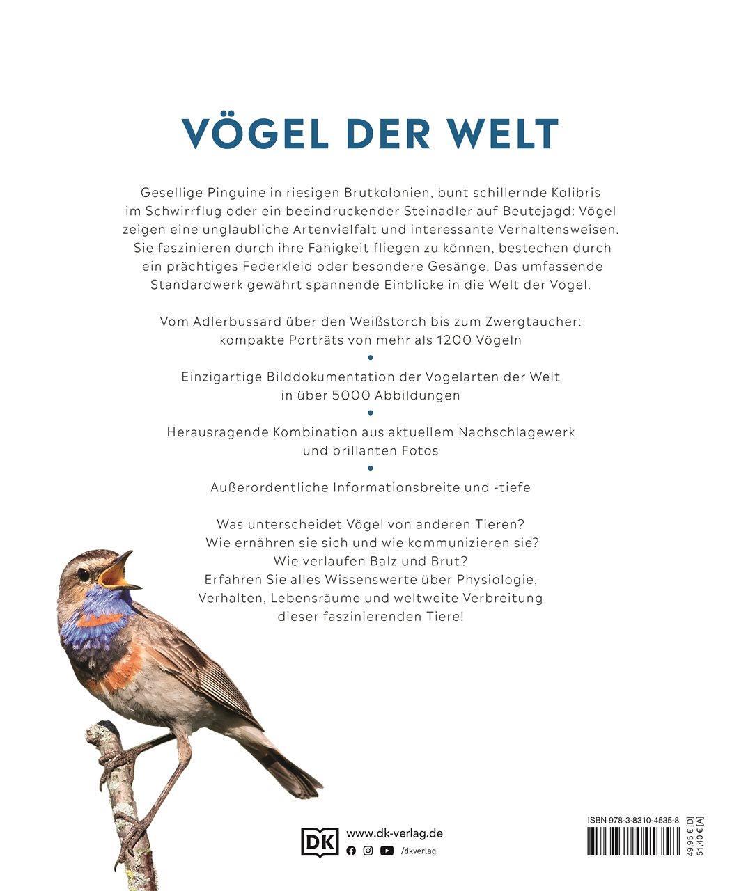 Rückseite: 9783831045358 | Vögel | Buch | Cover mit Folienveredlung | 512 S. | Deutsch | 2022