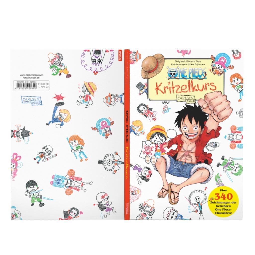 Bild: 9783551025890 | One Piece Kritzelkurs | Eiichiro Oda (u. a.) | Taschenbuch | One Piece