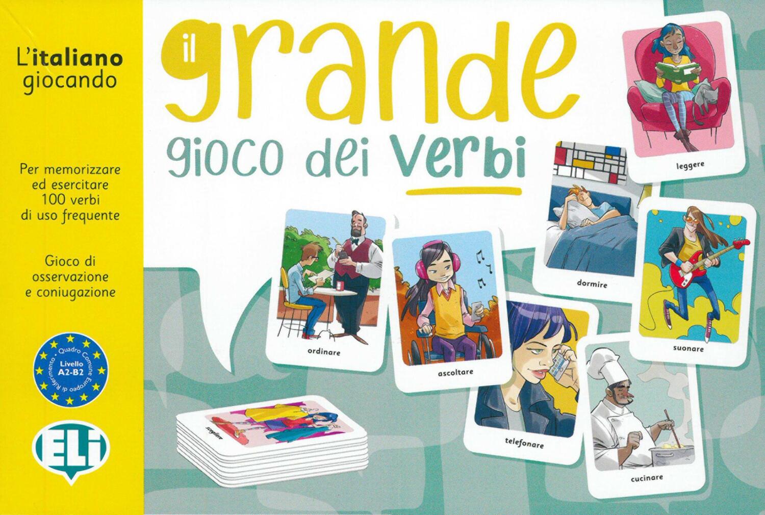 Cover: 9783125351493 | Il grande gioco dei verbi | 132 Lernkarten | Taschenbuch | Deutsch