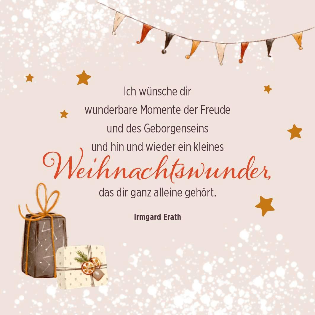 Bild: 4036442010792 | 24 zauberhafte Weihnachtswünsche für dich | Groh Verlag | Kalender