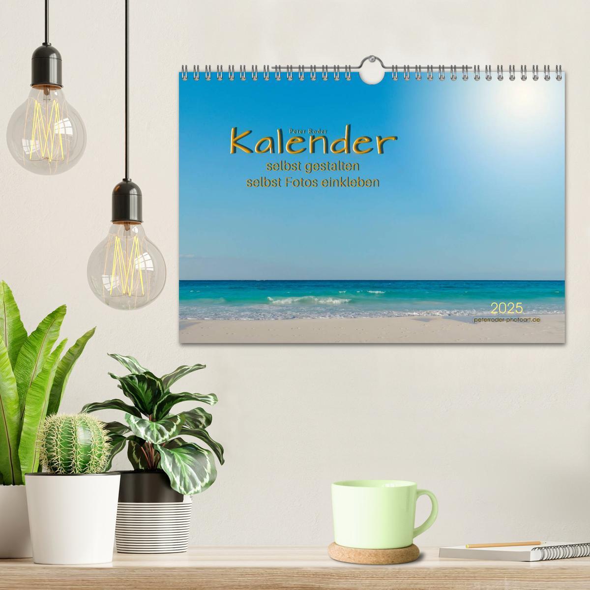 Bild: 9783435476060 | Kalender - selbst gestalten, Fotos selbst einkleben (Wandkalender...