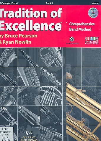 Cover: 9780849770609 | Tradition of Excellence 1 (Trumpet) | Comprehensive Band Method | 2011