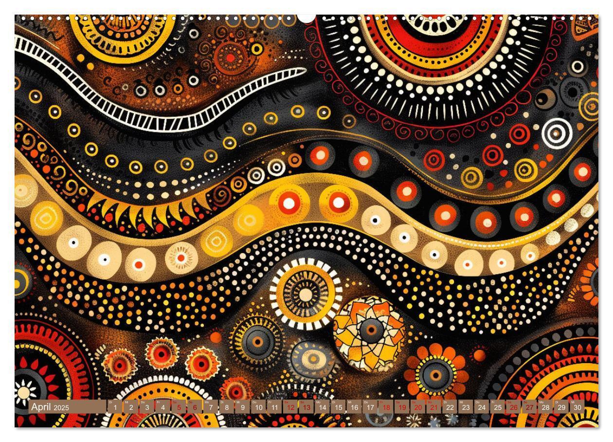 Bild: 9783383819162 | Aborigines - Farben des Outback (Wandkalender 2025 DIN A2 quer),...