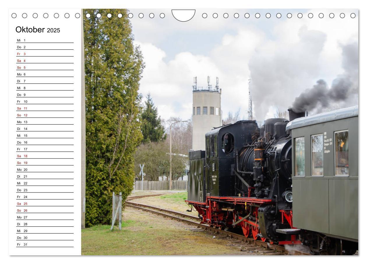 Bild: 9783435217847 | Die Mansfelder Bergwerksbahn (Wandkalender 2025 DIN A4 quer),...