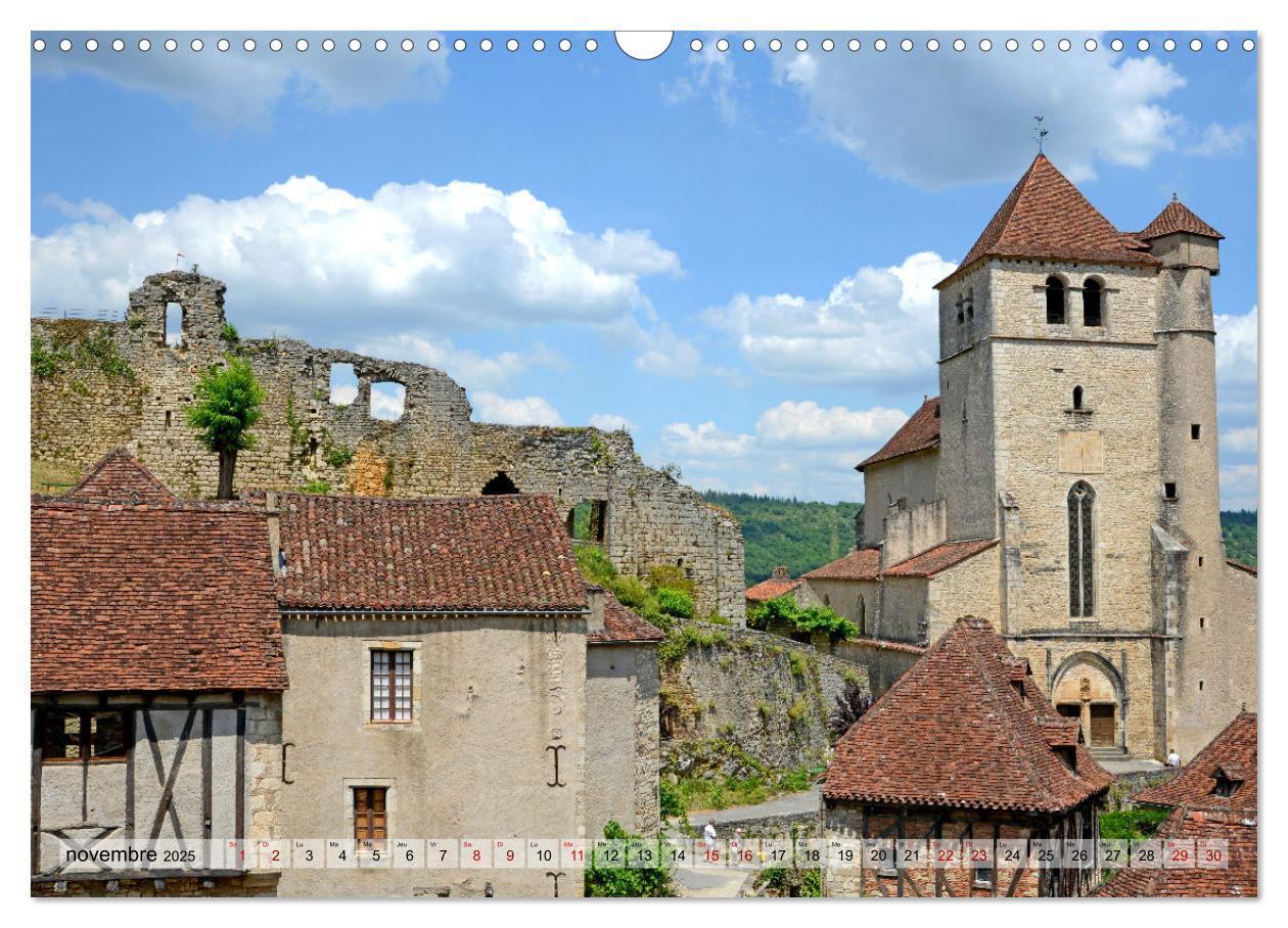 Bild: 9781325934928 | Saint-Cirq-Lapopie Village (Calendrier mural 2025 DIN A3 vertical),...