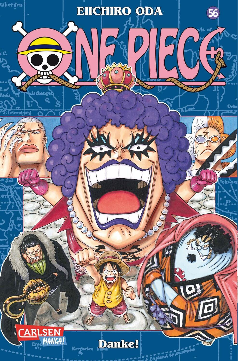 Cover: 9783551758088 | One Piece 56. Danke! | Eiichiro Oda | Taschenbuch | One Piece | 2010