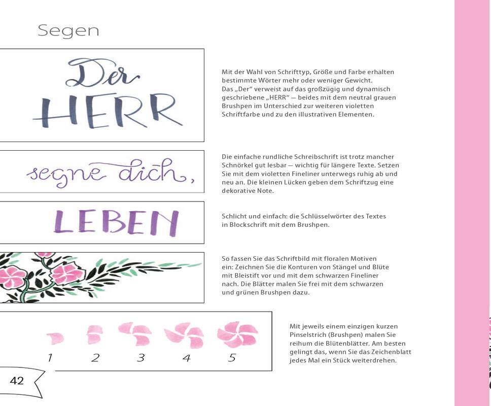 Bild: 9783789398391 | Bibel-Lettering Ideenbuch | Bibelverse, Anleitungen, Sprüche, Projekte