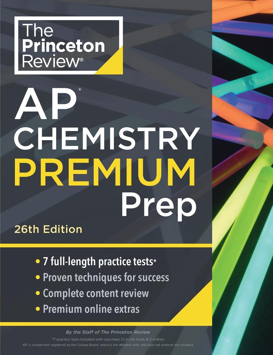 Cover: 9780593517604 | Princeton Review AP Chemistry Premium Prep, 26th Edition | Review