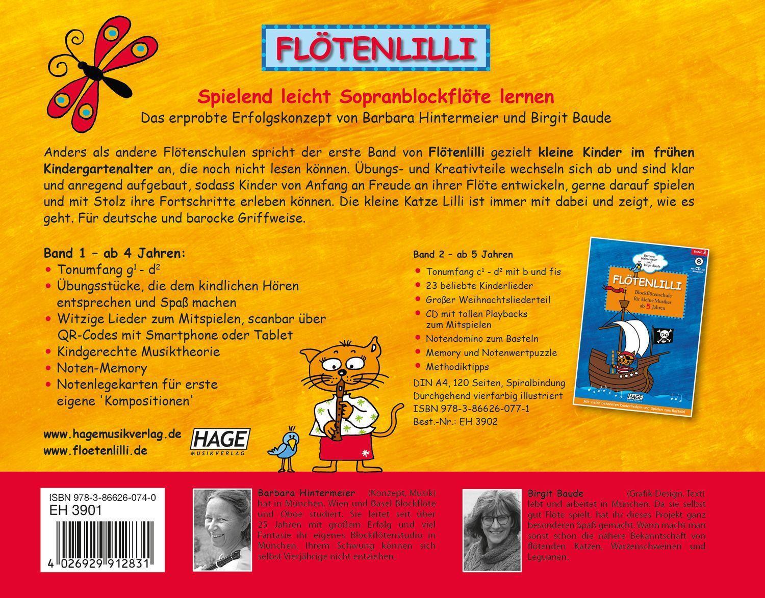 Bild: 9783866260740 | Flötenlilli, Sopranblockflötenschule1 | Helmut Hage | Taschenbuch
