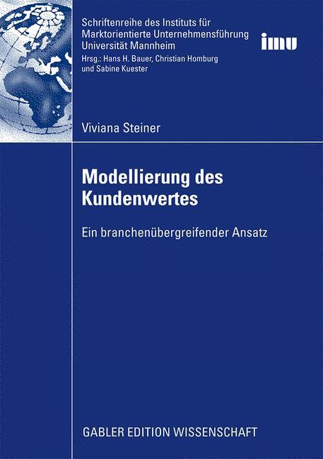 Cover: 9783834916266 | Modellierung des Kundenwertes | Ein branchenübergreifender Ansatz