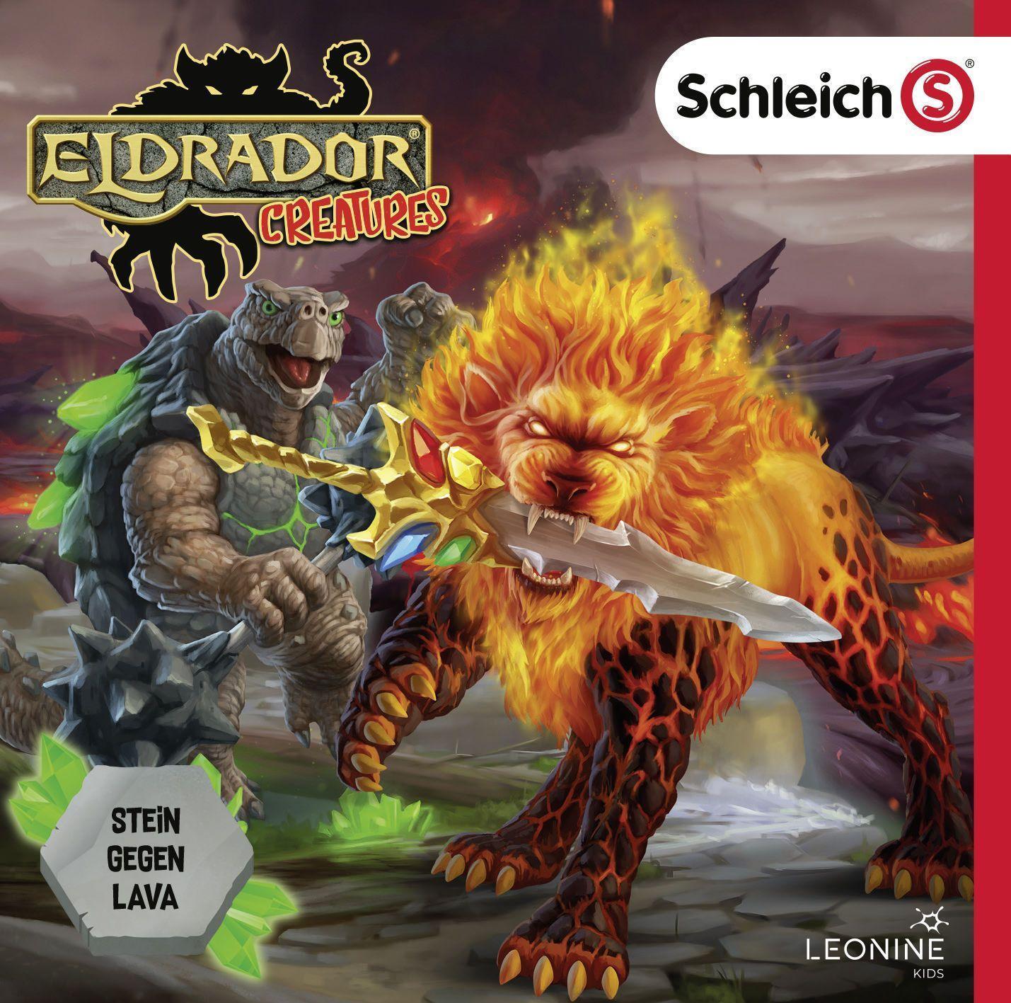 Cover: 4061229152525 | Schleich Eldrador Creatures CD 04 | Stein gegen Lava | Audio-CD | 2021