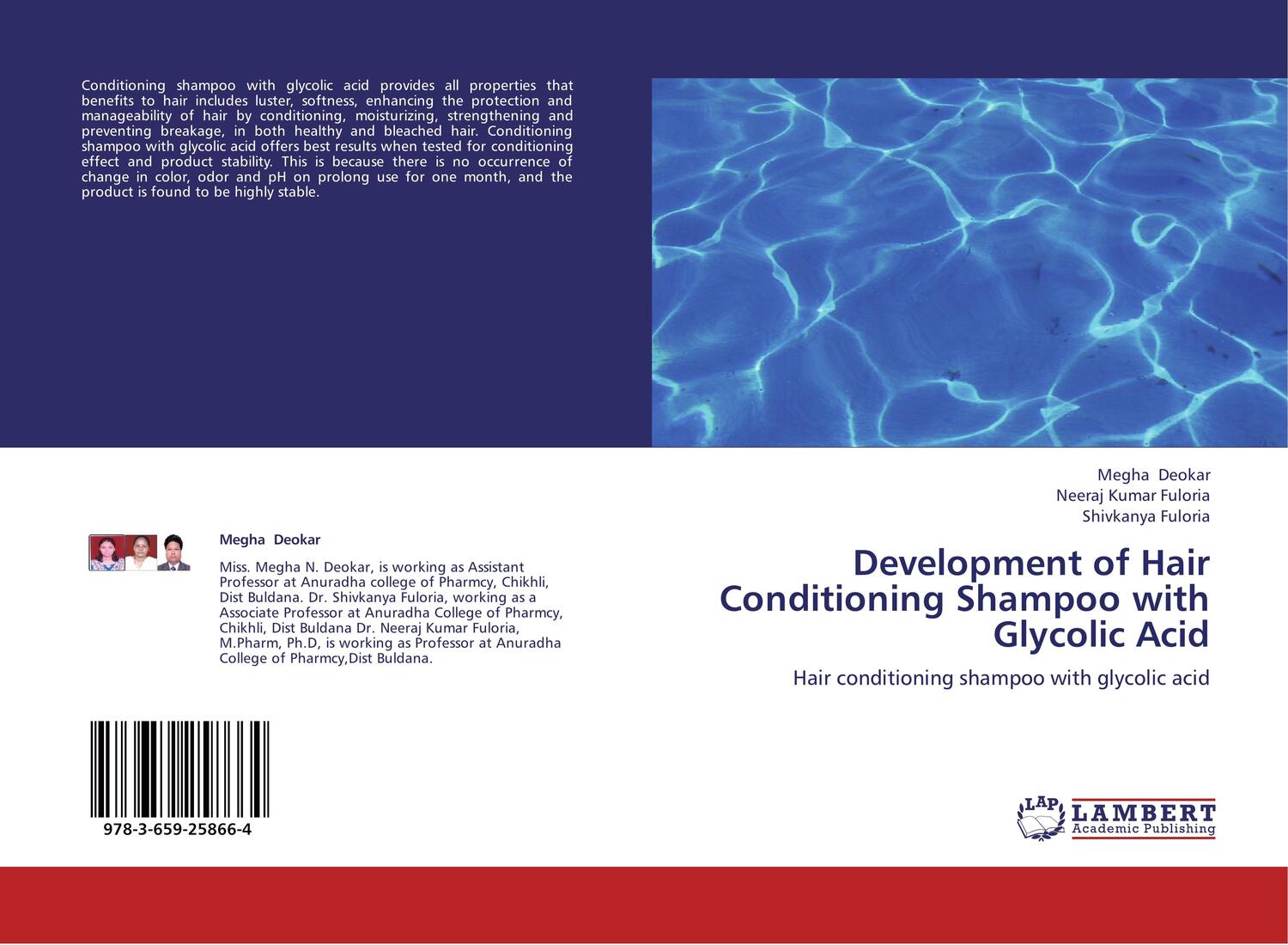 Cover: 9783659258664 | Development of Hair Conditioning Shampoo with Glycolic Acid | Buch