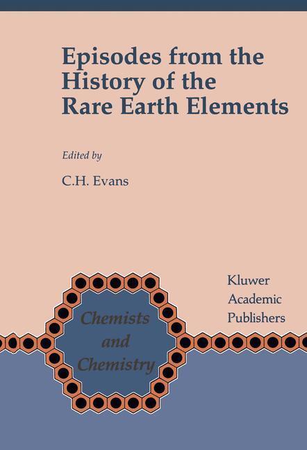Cover: 9780792341017 | Episodes from the History of the Rare Earth Elements | C. H. Evans