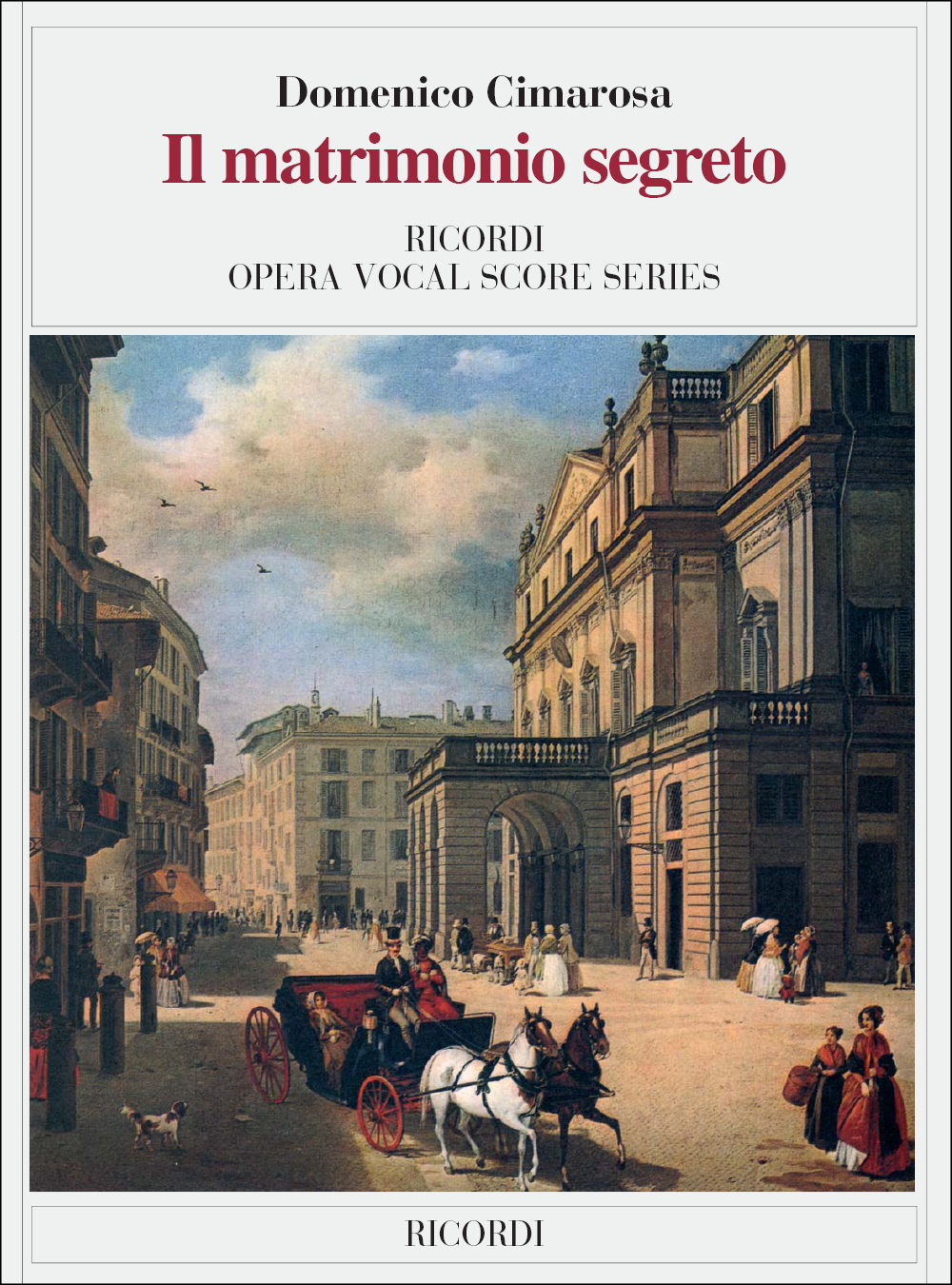 Cover: 9790041318622 | Il matrimonio segreto | Domenico Cimarosa | Klavierauszug | 2001