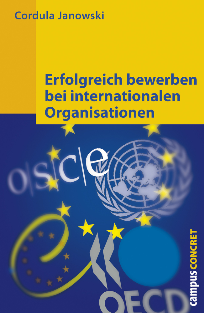 Cover: 9783593385945 | Erfolgreich bewerben bei internationalen Organisationen | Janowski