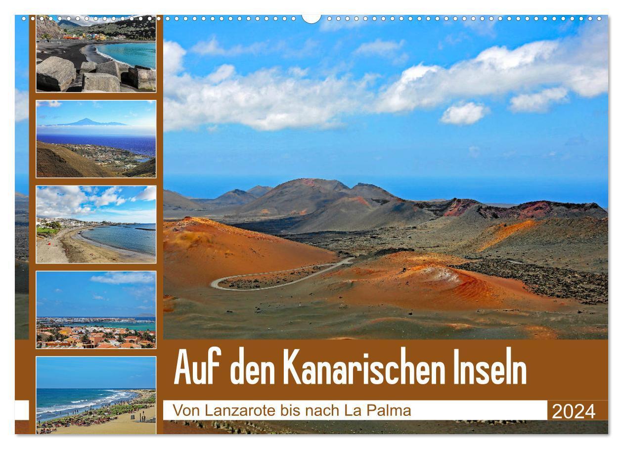 Cover: 9783675559905 | Auf den Kanarischen Inseln (Wandkalender 2024 DIN A2 quer),...