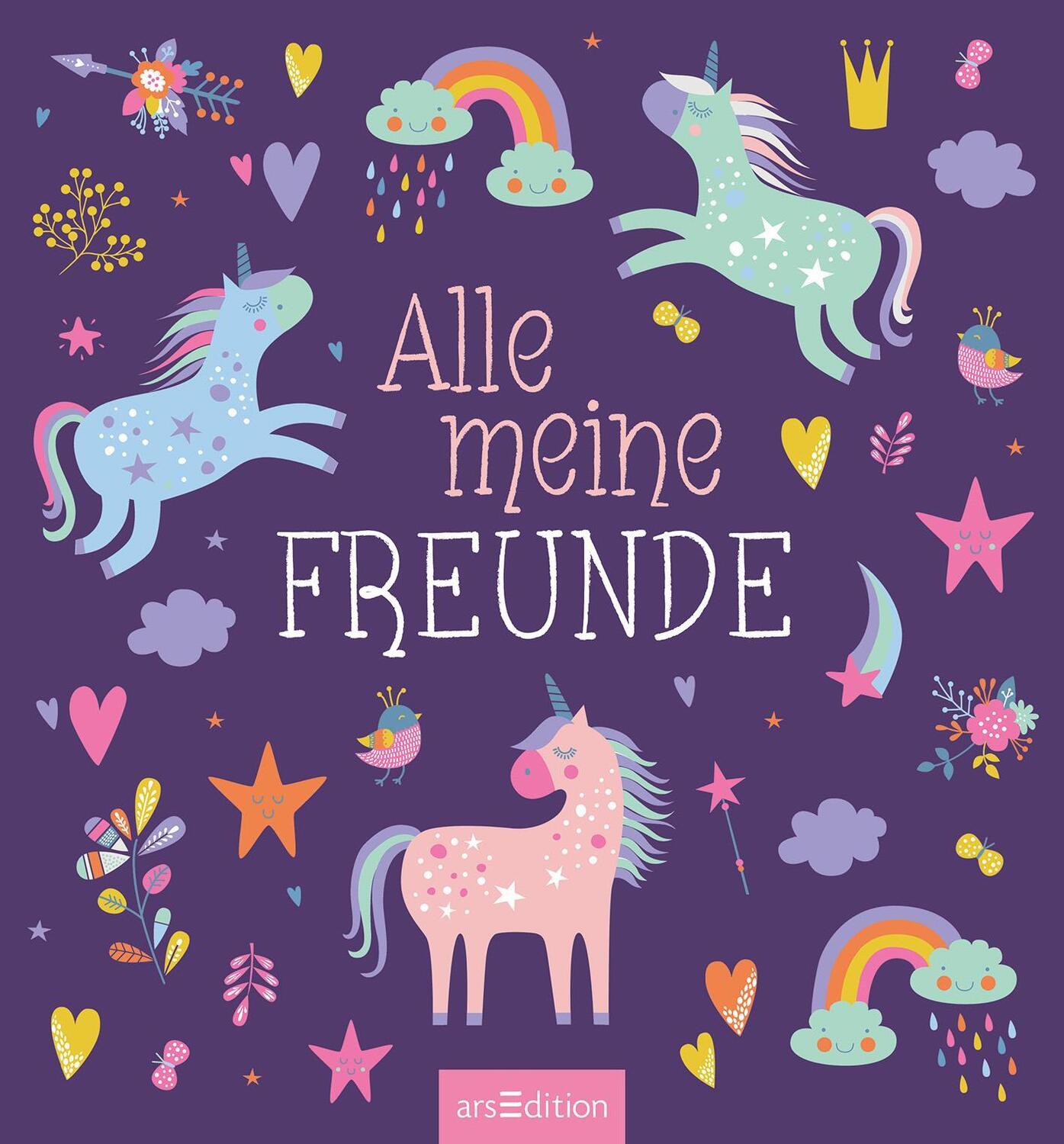 Bild: 4014489127659 | Alle meine Freunde - Einhorn | mit über 300 Stickern | Buch | 64 S.