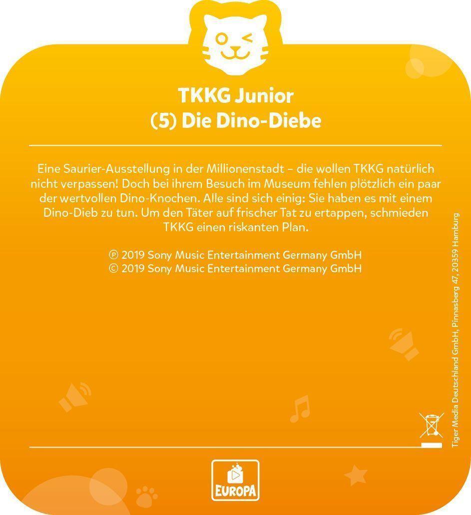 Bild: 4260535481040 | tigercard - TKKG Junior - Folge 5: Dino-Diebe | Stück | Deutsch | 2019