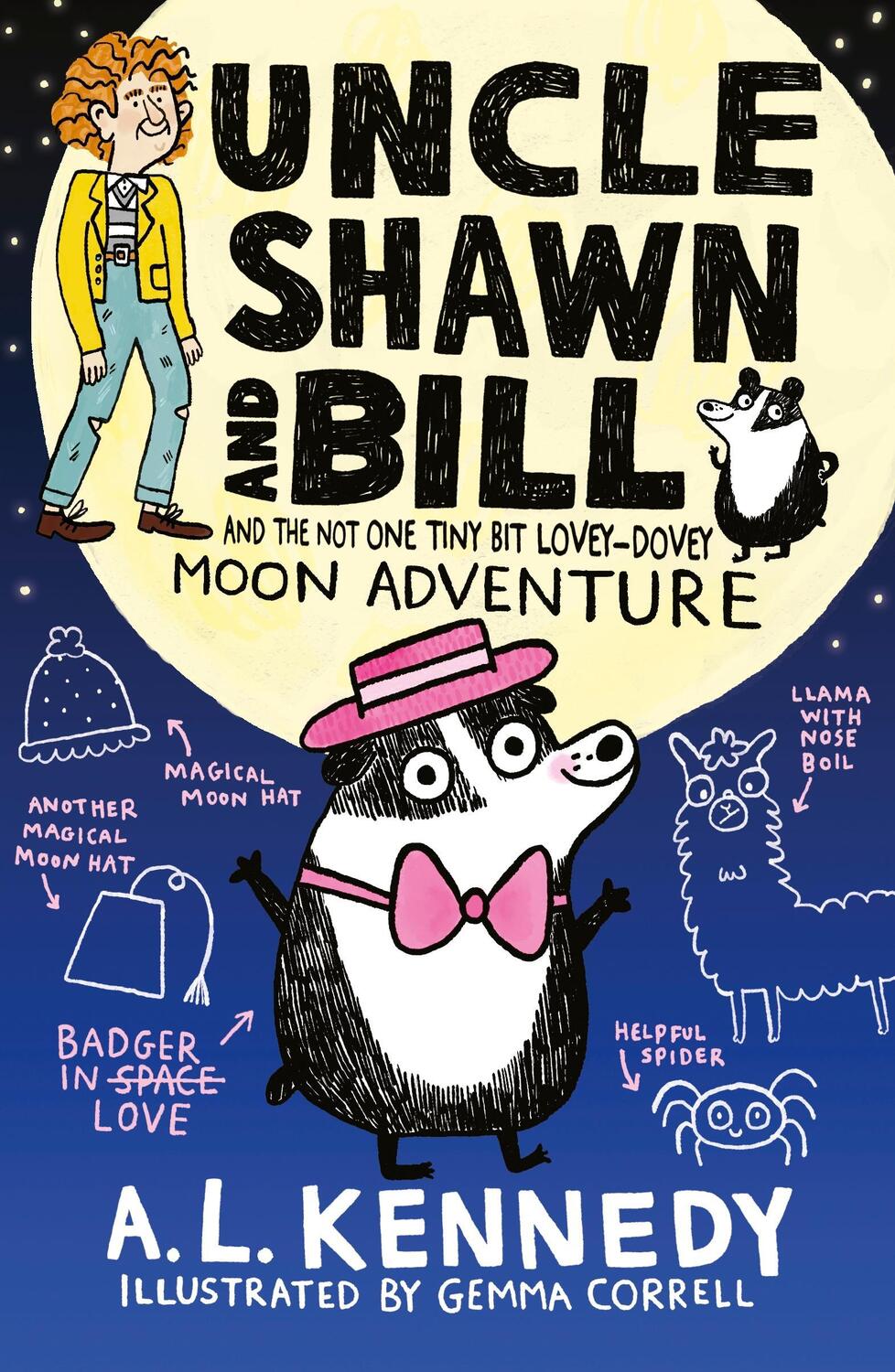 Cover: 9781406390926 | Uncle Shawn and Bill and the Not One Tiny Bit Lovey-Dovey Moon...