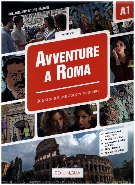Cover: 9788831496926 | Avventure a Roma | Una storia illustrata per stranieri | Telis Marin