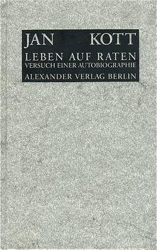 Cover: 9783923854660 | Leben auf Raten | Versuch einer Autobiographie | Jan Kott