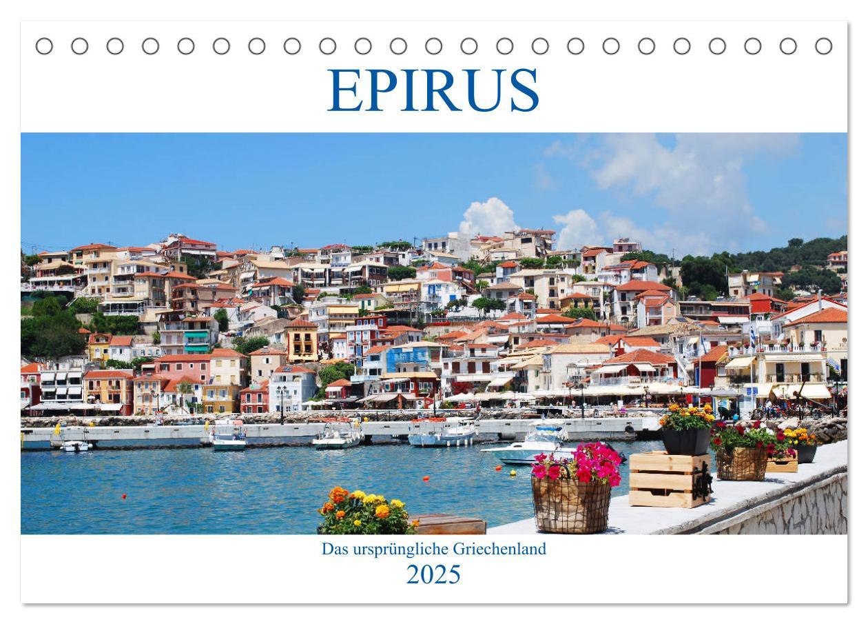 Cover: 9783435304776 | Epirus - Das ursprüngliche Griechenland (Tischkalender 2025 DIN A5...