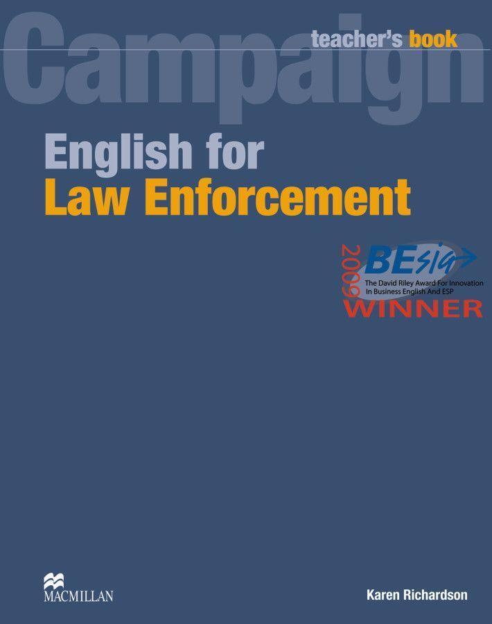 Cover: 9783192529290 | Campaign, English for Law Enforcement, Teacher's Book | Richardson