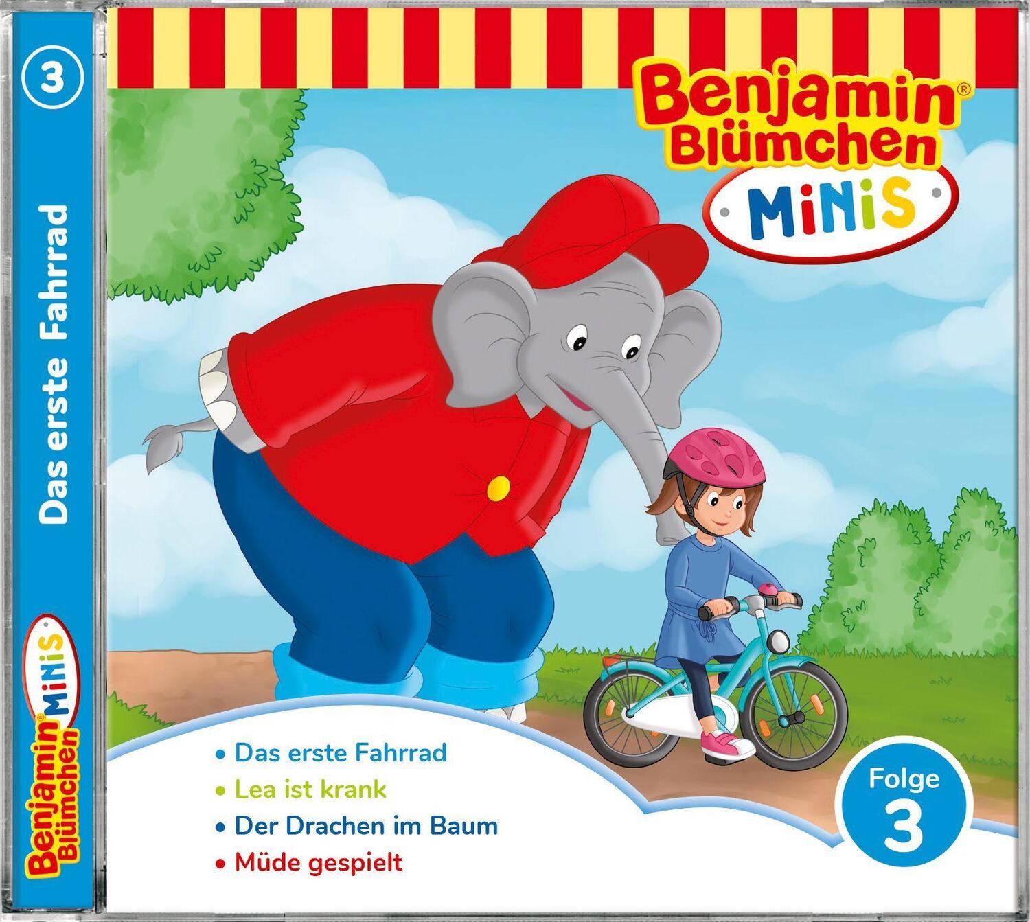 Cover: 4001504243036 | Benjamin Minis-Folge 3:Das erste Fahrrad | Benjamin Blümchen | CD