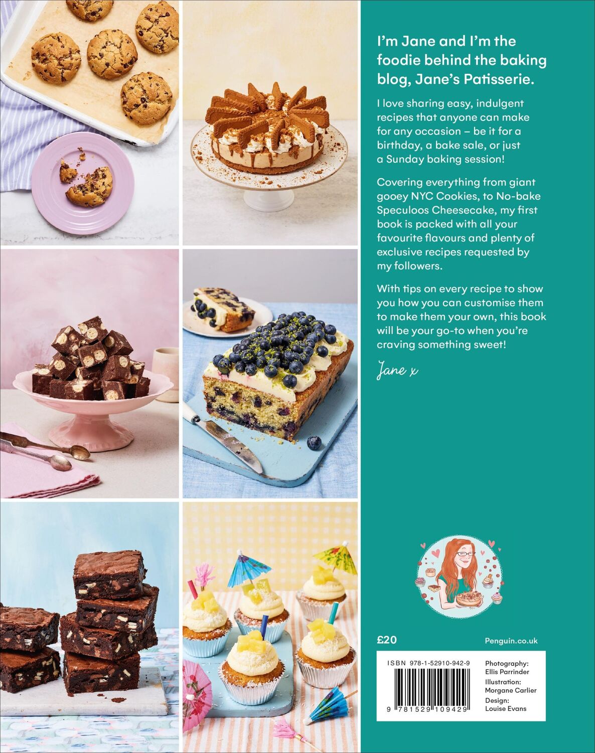 Rückseite: 9781529109429 | Jane's Patisserie | Jane Dunn | Buch | 224 S. | Englisch | 2021