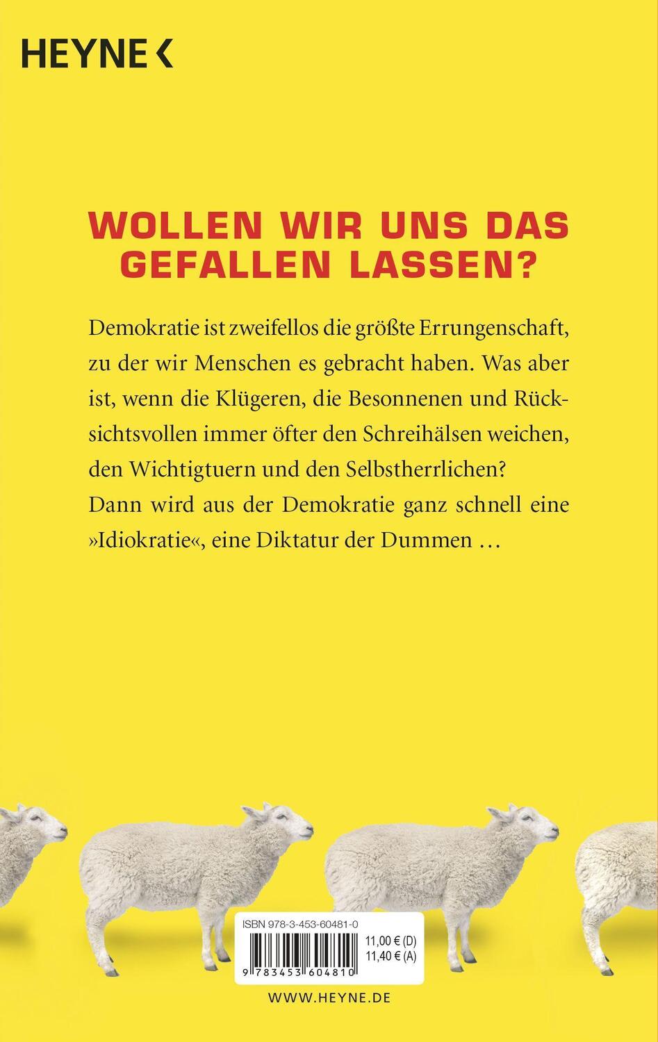 Bild: 9783453604810 | Die Diktatur der Dummen | Brigitte Witzer | Taschenbuch | Deutsch