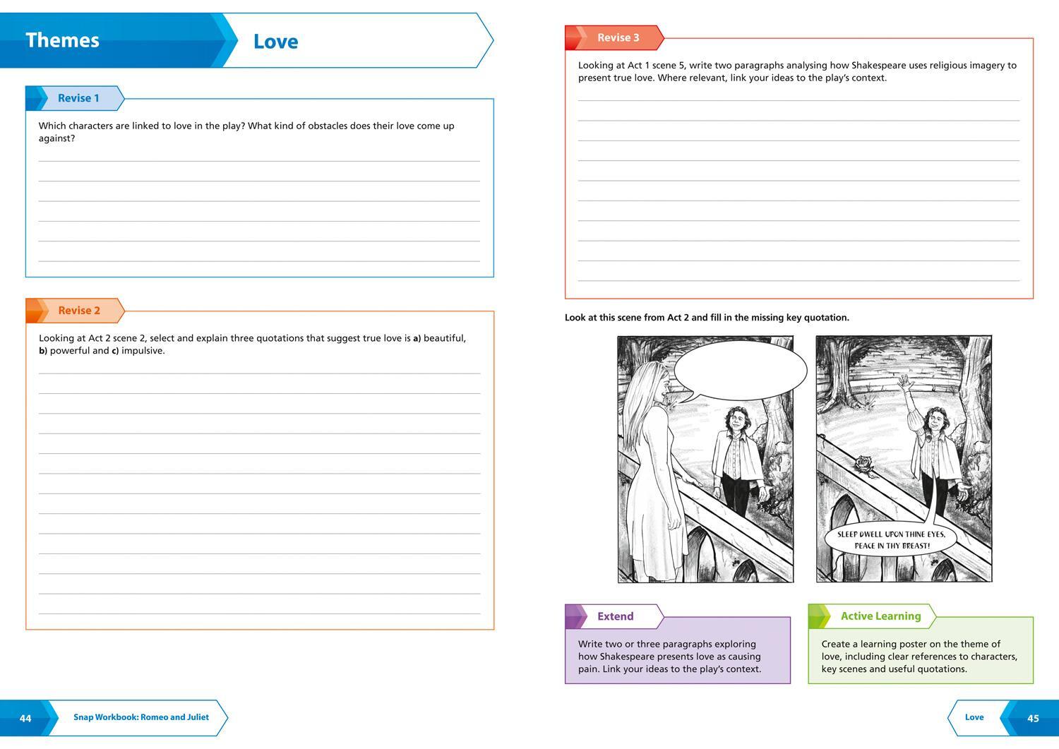 Bild: 9780008437398 | Romeo and Juliet - Snap Revision Workbook - Collins GCSE 9-1...