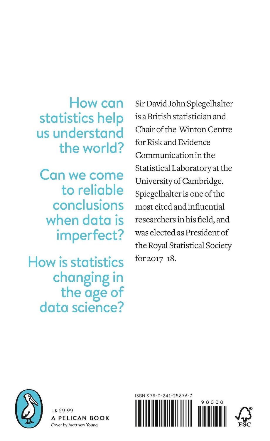 Rückseite: 9780241258767 | The Art of Statistics | Learning from Data | David Spiegelhalter