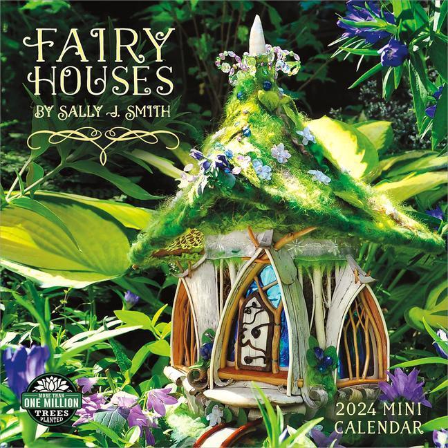Cover: 9781631369612 | Fairy Houses 2024 Mini Wall Calendar: By Sally Smith | Publishing