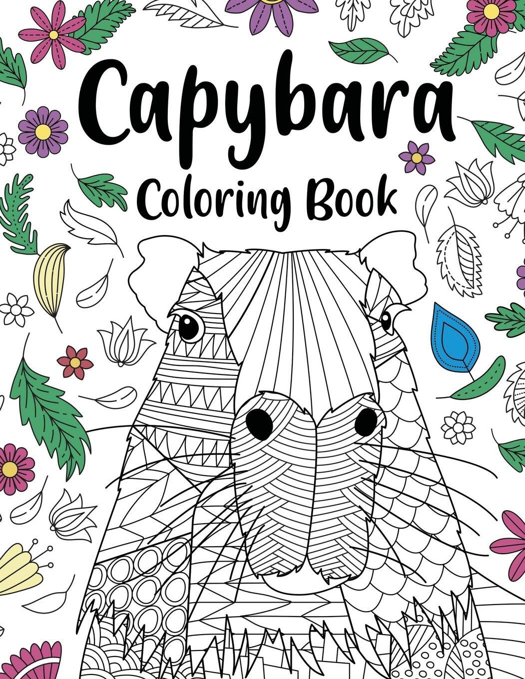 Cover: 9781008957572 | Capybara Adult Coloring Book | Taschenbuch | Paperback | Englisch
