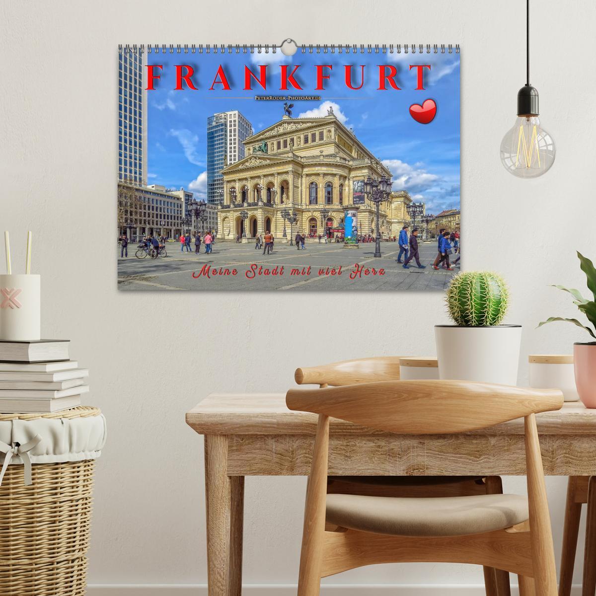 Bild: 9783435318827 | Frankfurt - meine Stadt mit viel Herz (Wandkalender 2025 DIN A3...