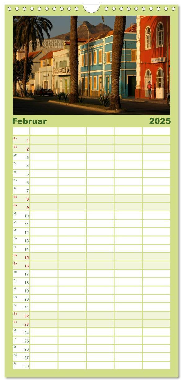 Bild: 9783457110218 | Familienplaner 2025 - Kap Verde mit 5 Spalten (Wandkalender, 21 x...