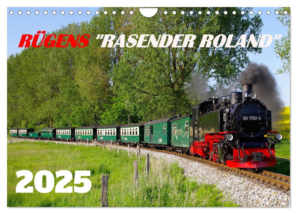 Cover: 9783383932014 | Rügens "rasender Roland" (Wandkalender 2025 DIN A4 quer), CALVENDO...