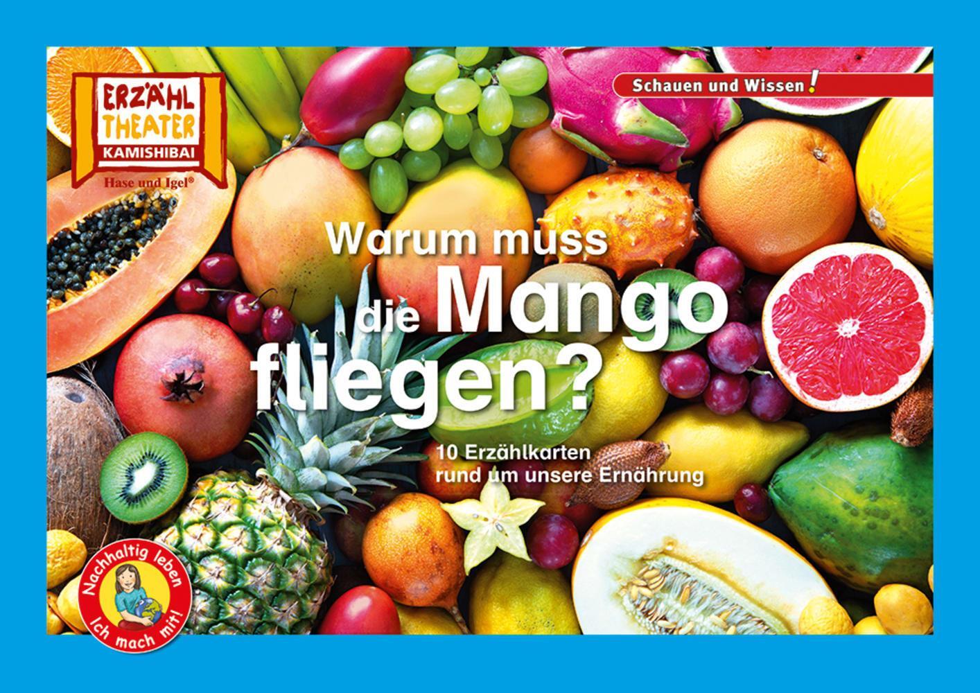 Cover: 4260505831882 | Warum muss die Mango fliegen? / Kamishibai Bildkarten | Küntzel | Buch