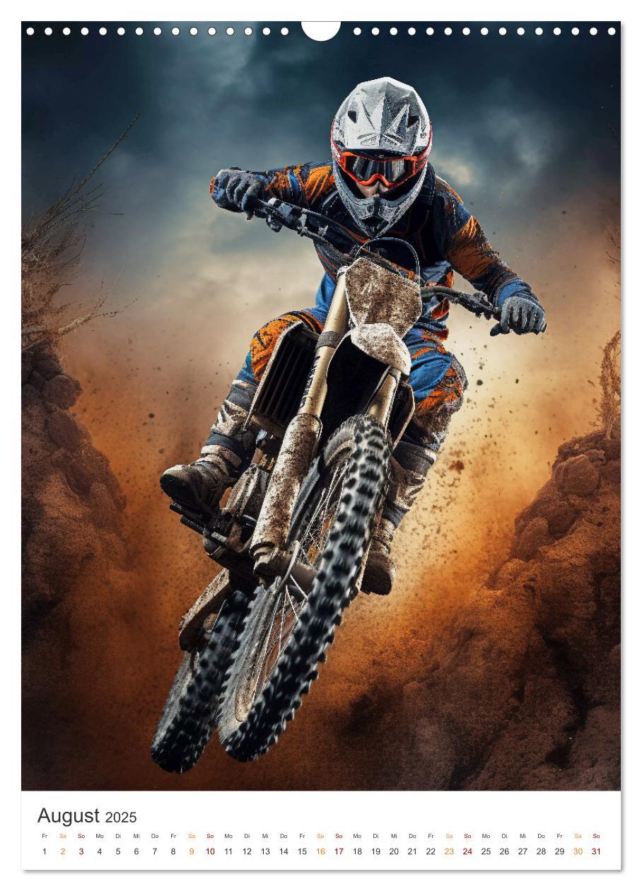 Bild: 9783435856305 | Motocross - Mit Leib und Seele dabei (Wandkalender 2025 DIN A3...