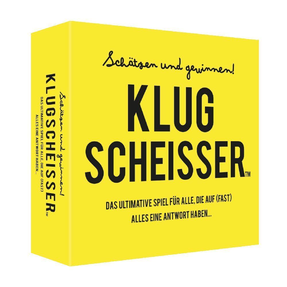 Cover: 7331672430417 | Klugscheisser - Schätzen und Gewinnen! | Spiel | KYL43041 | Deutsch