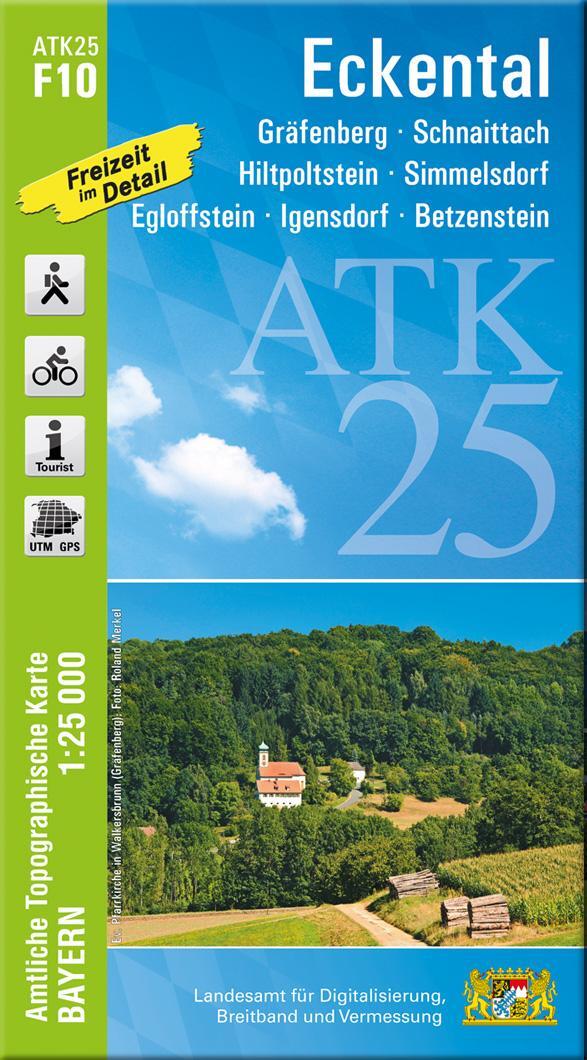 Cover: 9783899337501 | Eckental 1 : 25 000 | Taschenbuch | Deutsch | 2019 | LDBV Bayern