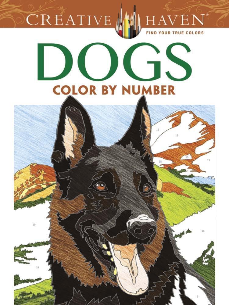 Cover: 9780486804477 | Creative Haven Dogs Color by Number Coloring Book | Pereira | Buch