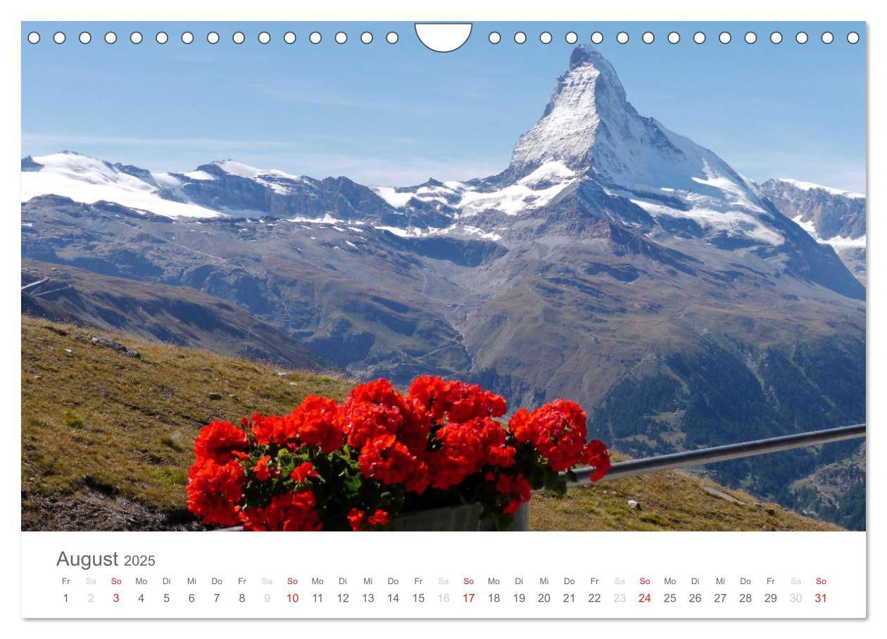 Bild: 9783435682355 | Magie Matterhorn (Wandkalender 2025 DIN A4 quer), CALVENDO...