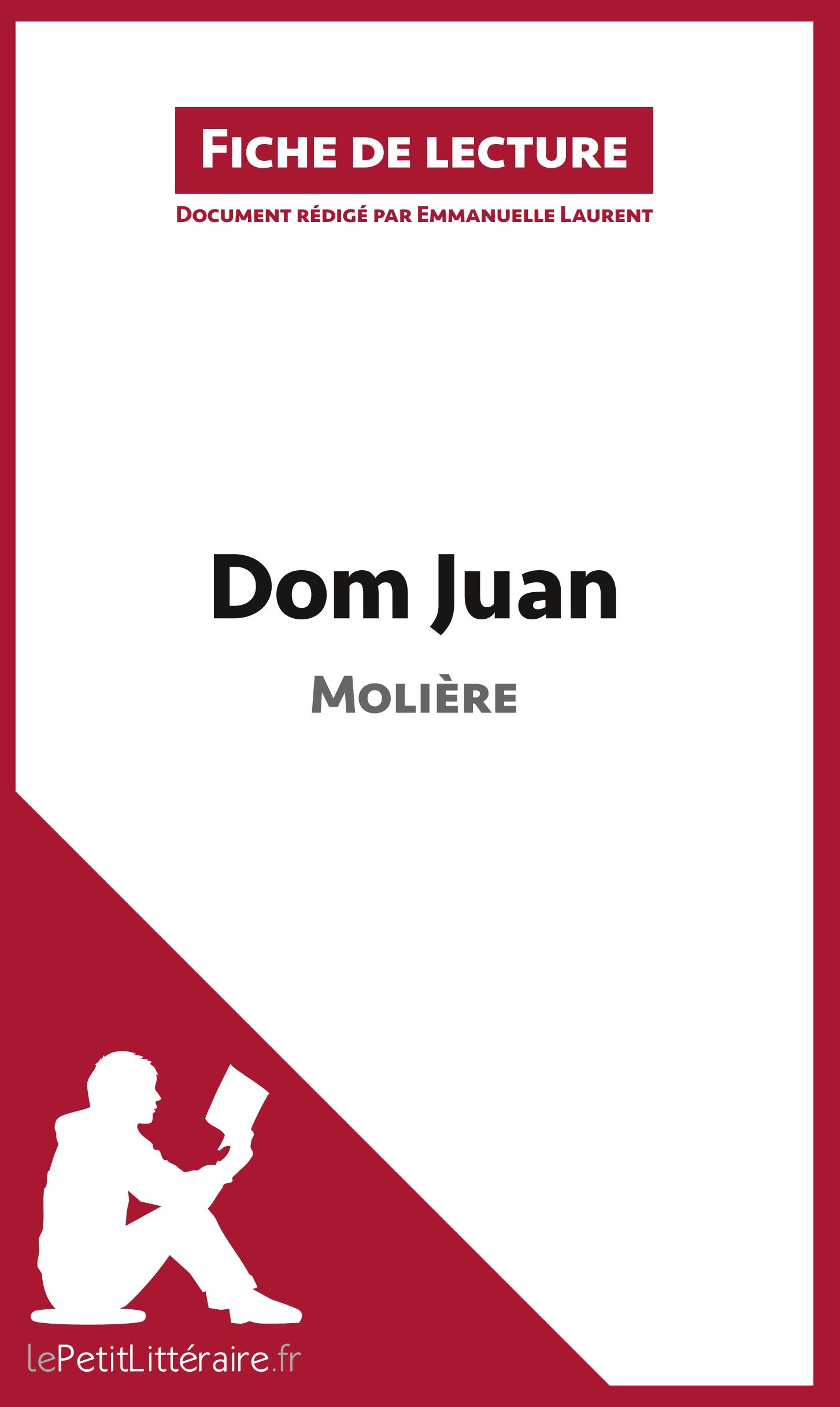 Cover: 9782806212764 | Dom Juan de Molière (Fiche de lecture) | Lepetitlitteraire (u. a.)