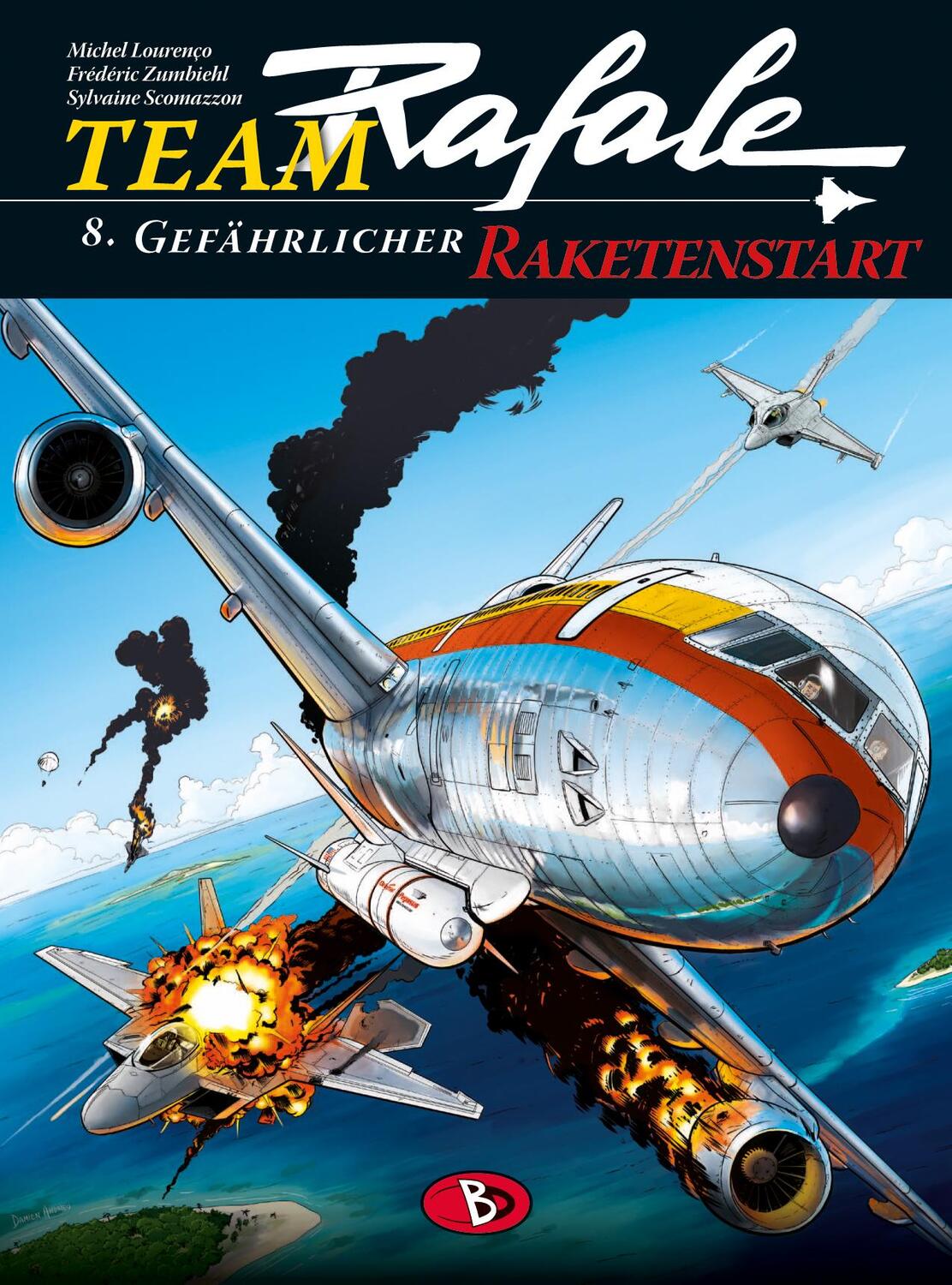 Cover: 9783949144394 | Team Rafale 08 | Gefährlicher Raketenstart | Frédéric Zumbiehl | Buch