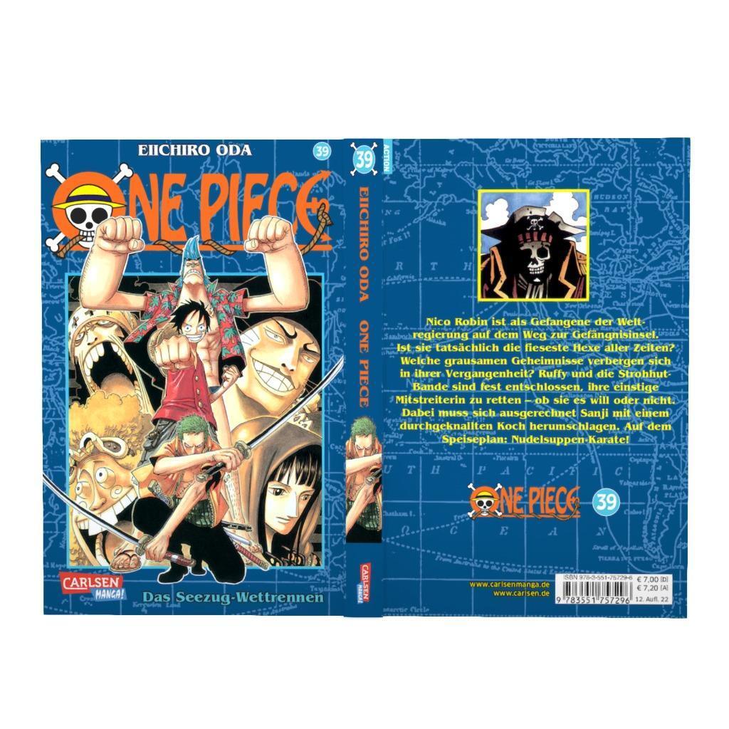 Bild: 9783551757296 | One Piece 39. Das Seezug-Wettrennen | Eiichiro Oda | Taschenbuch