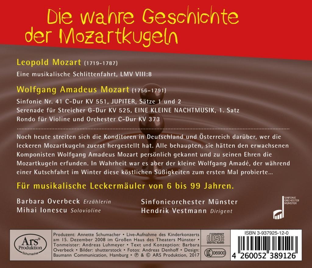 Bild: 4260052389126 | Die wahre Geschichte der Mozartkugeln | Münster | Audio-CD | CD | 2017