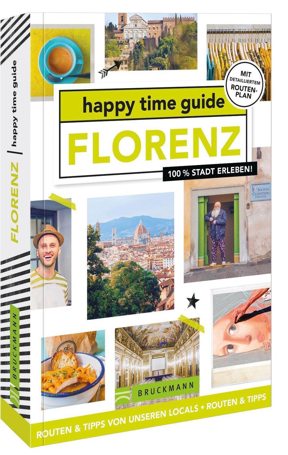 Cover: 9783734325816 | happy time guide Florenz | 100 % Stadt erleben | Kim Lansink | Buch